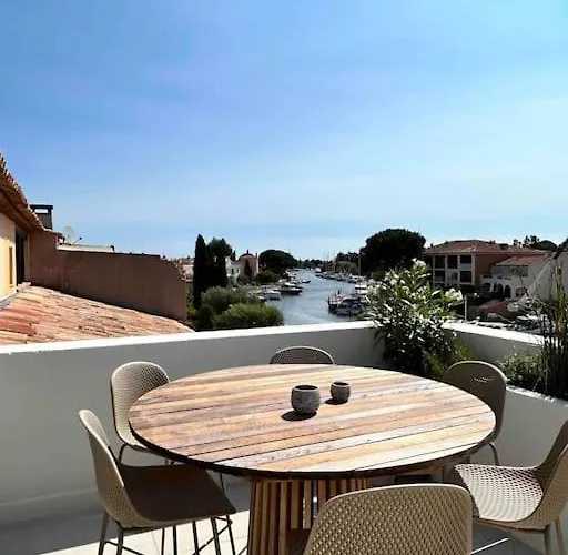 Maison Avec Piscine Et Amarrage * 格里莫